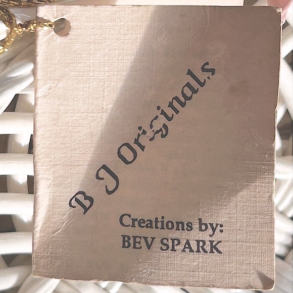 Woven Rose Basket Cream Pink Belleek Ware Bev Sparks Handcrafted 1991 Florida - Picture 15 of 16